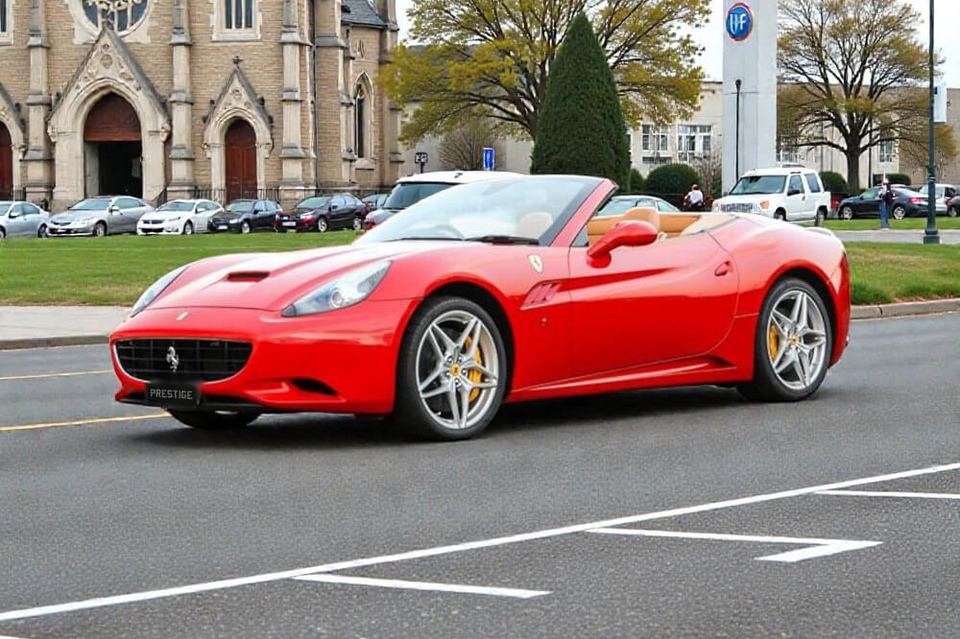 Ferrari California for hire in Brisbane, Queensland