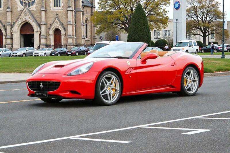 Ferrari California for hire in Brisbane, Queensland