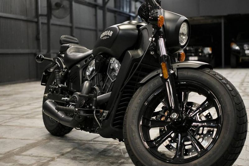 Indian Scout Bobber for hire in Albion, Queensland