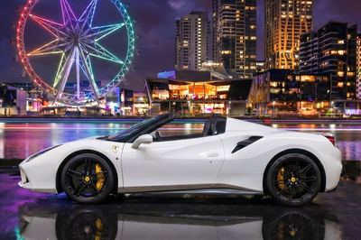 Ferrari 488 Spyder White — view 2