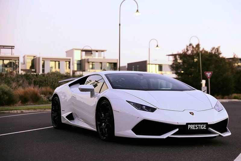 Lamborghini Huracan for hire in Docklands, Victoria