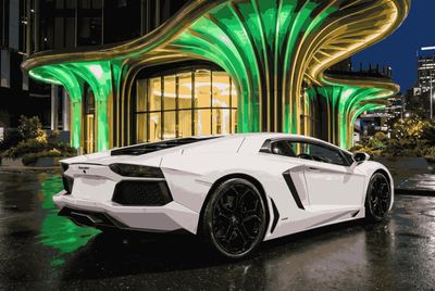 Lamborghini Aventador — view 3